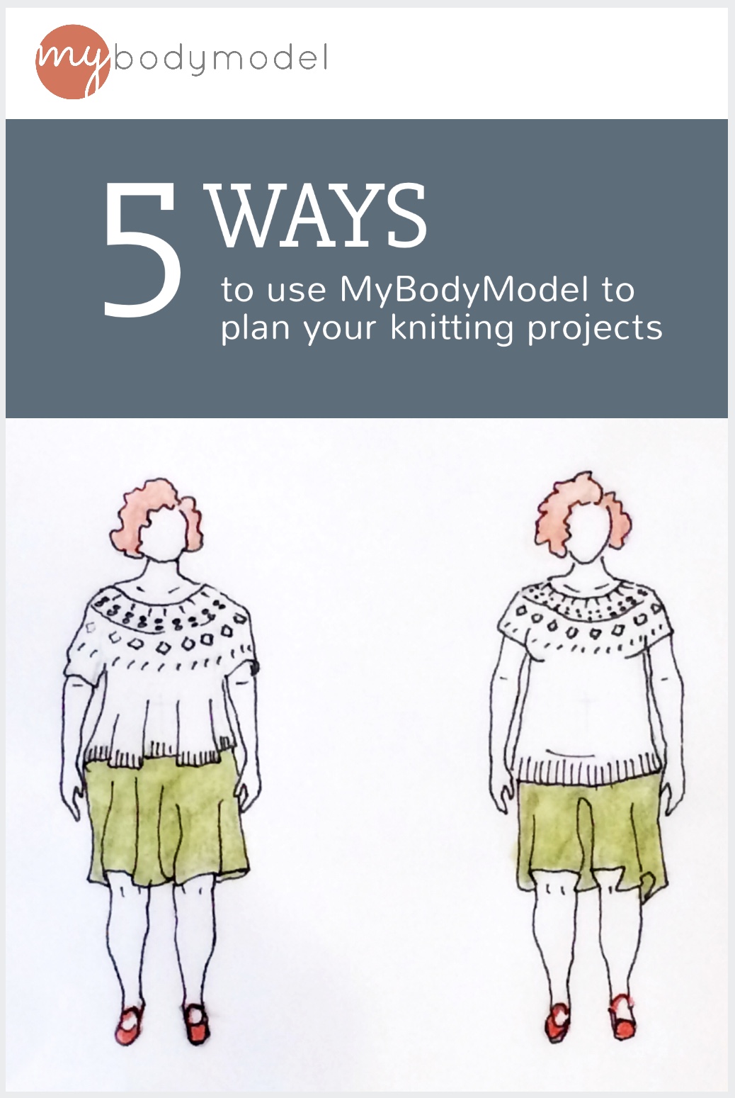 MyBodyModel 5 ways to use for knitting by Julie