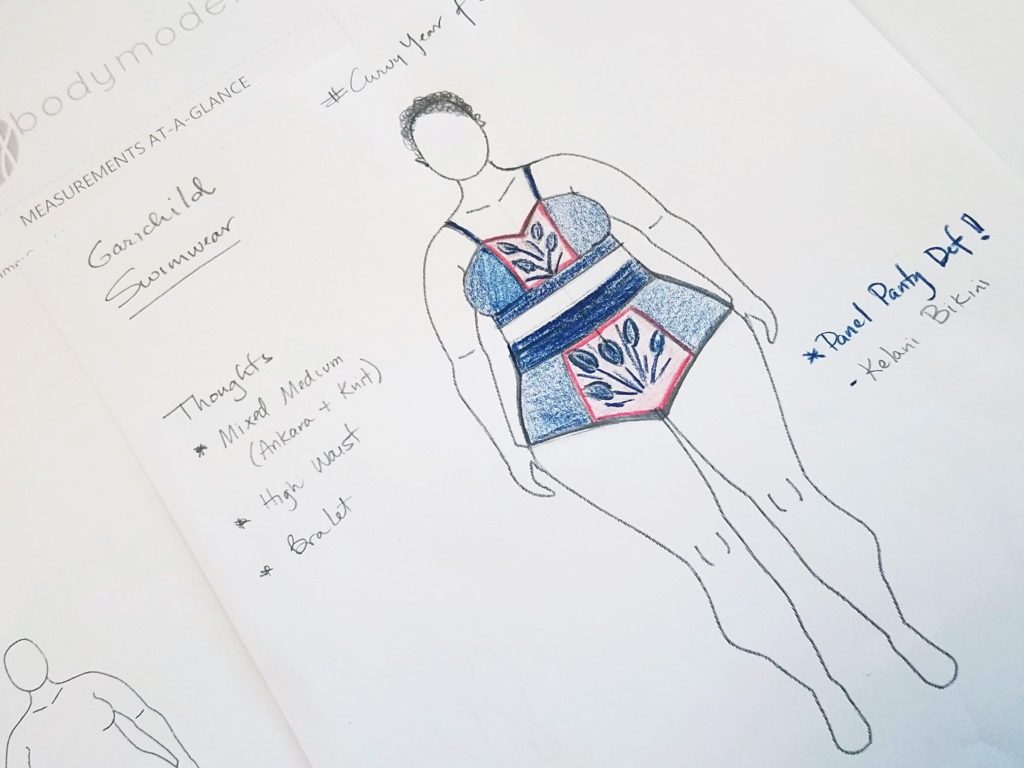 MyBodyModel Swimsuit Sketch 3 by Martha @GariChild