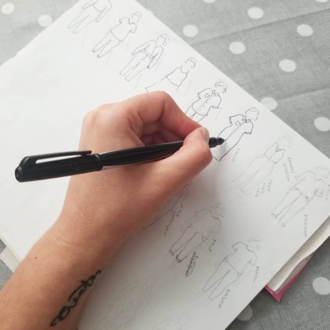 Kari MyBodyModel Fall Sewing Plans Sketchbook