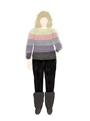 MyBodyModel So Faded Sweater 3 Sketch by Diane