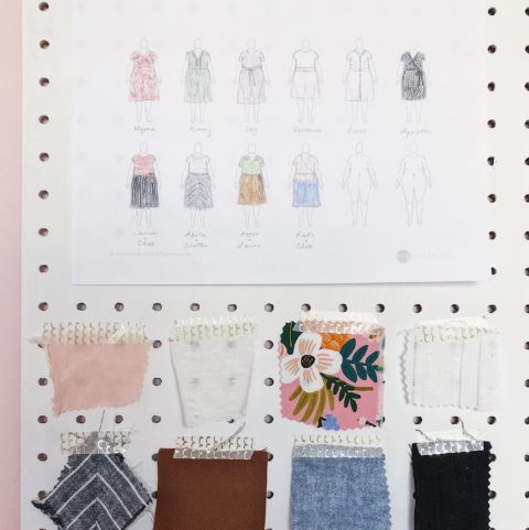 Whitney's Handmade Travel Wardrobe with MyBodyModel