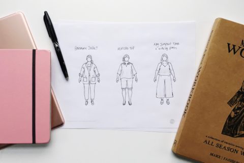 MyBodyModel Sewing Planner or Life Goals Planner