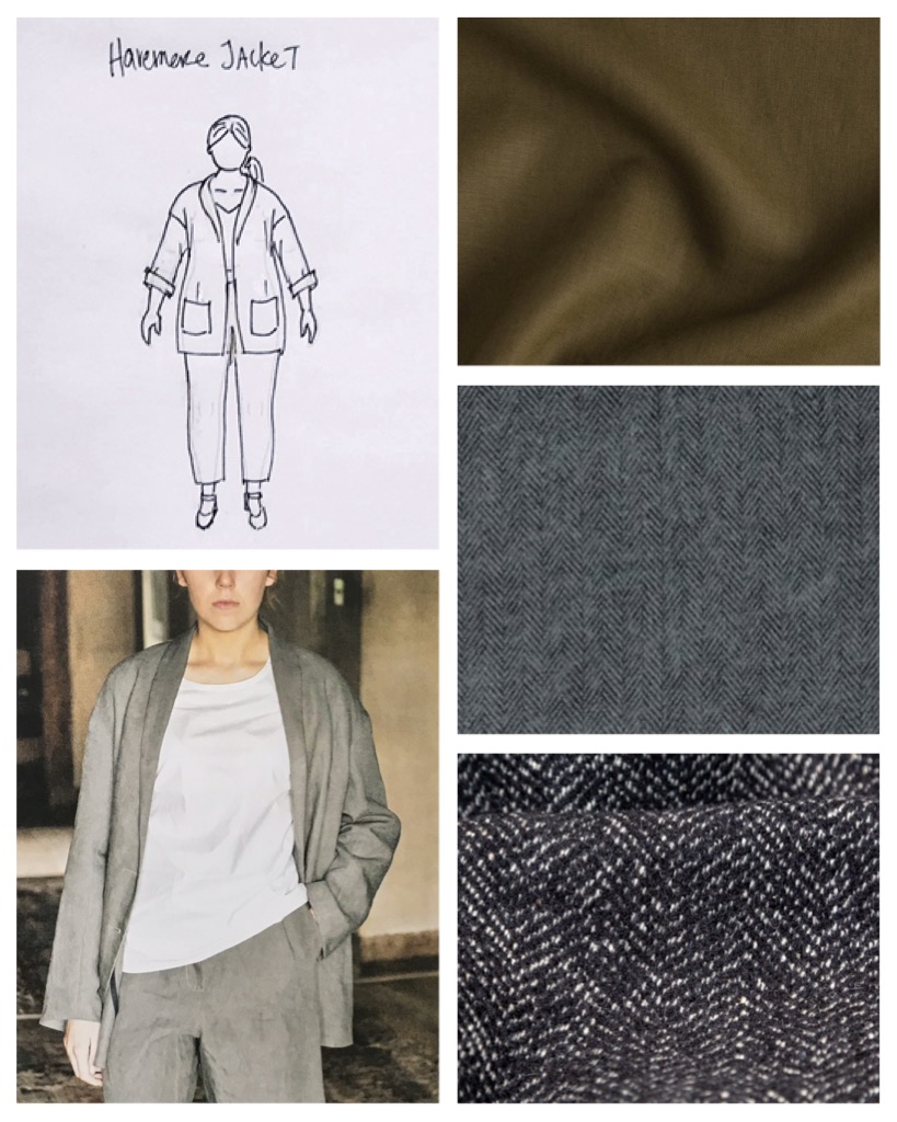 MyBodyModel unstructured blazer Haramere Jacket sewing plans by Erica