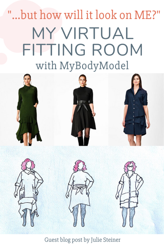 Online clothes shopping with MyBodyModel virtual fitting room by Julie 