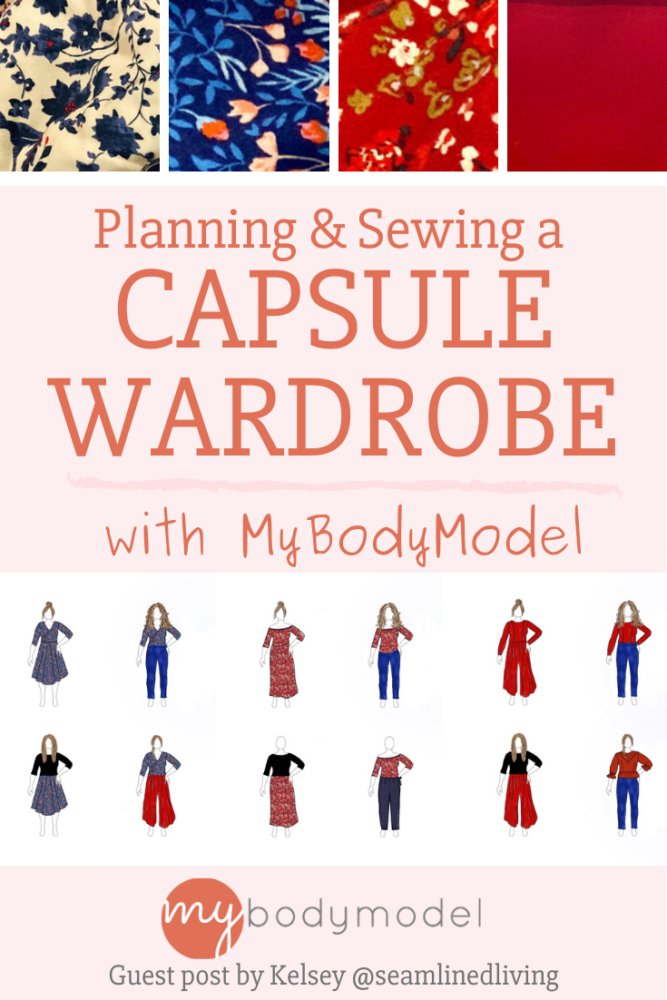 Planning & Sewing a Capsule Wardrobe with MyBodyModel Fashion Sketch Templates, by Kelsey