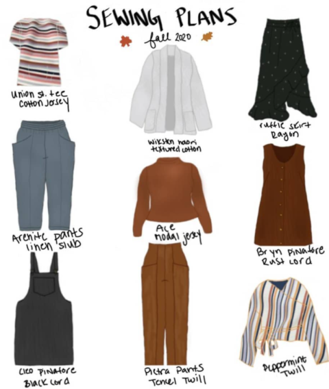 Sewing a Capsule Wardrobe, from Sketch to Finished! | MyBodyModel