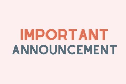 Important Announcement